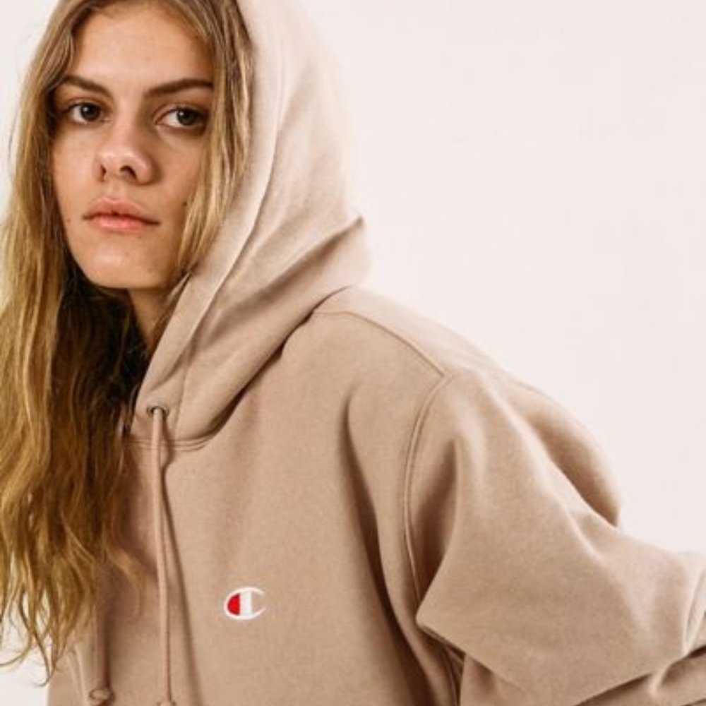 Tan Champion Hoodie